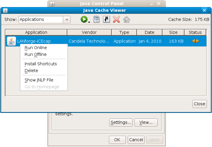 Java Cache Viewer